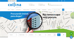 Desktop Screenshot of collinaimoveis.com.br